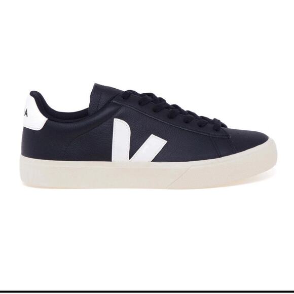 Veja Campo Black Leather EU 42.5 / US Women’s 11 – Clean Minimalist Sneaker - Picture 6 of 8
